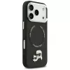 KARL LAGERFELD Karl & Choupette Pins MagSafe puzdro pre Apple iPhone 17 Pro čierna