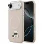 KARL LAGERFELD Karl & Choupette Pins MagSafe puzdro pre iPhone Air ružová