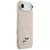 KARL LAGERFELD Karl & Choupette Pins MagSafe puzdro pre iPhone Air ružová