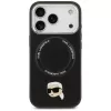 KARL LAGERFELD Karl Pin MagSafe puzdro pre Apple iPhone 17 Pro čierna