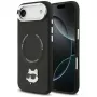 KARL LAGERFELD Choupette Pin puzdro MagSafe pre Apple iPhone Air, čierne