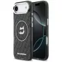 Karl Lagerfeld IML Choupette Head Logo puzdro MagSafe pre Apple iPhone Air - čierne