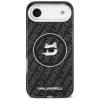 Karl Lagerfeld IML Choupette Head Logo puzdro MagSafe pre Apple iPhone Air - čierne