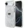 KARL LAGERFELD IML Karl Head Logo puzdro MagSafe pre iPhone Air - sivé