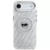 KARL LAGERFELD IML Karl Head Logo puzdro MagSafe pre iPhone Air - sivé