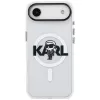 Karl Lagerfeld IML Karl Sketch Logo MagSafe puzdro pre iPhone Air transparentná
