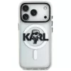KARL LAGERFELD IML Karl Sketch Logo MagSafe puzdro pre iPhone 17 Pro transparentná