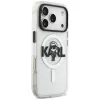 KARL LAGERFELD IML Karl Sketch Logo MagSafe puzdro pre iPhone 17 Pro transparentná