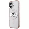 Karl Lagerfeld IML Choupette Sketch Logo MagSafe puzdro pre iPhone 17 ružová