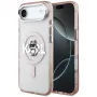 Karl Lagerfeld IML Choupette Sketch Logo MagSafe puzdro pre iPhone Air ružová