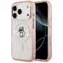 Karl Lagerfeld IML Choupette Sketch Logo MagSafe puzdro pre iPhone 17 Pro ružová