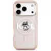 Karl Lagerfeld IML Choupette Sketch Logo MagSafe puzdro pre iPhone 17 Pro ružová