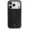 Mercedes kožené puzdro Leather The Move MagSafe pre iPhone 17 Pro čierne