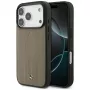 Mercedes The Move kožené puzdro MagSafe pre iPhone 17 Pro taupe