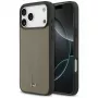 Mercedes kožené puzdro Leather The Move MagSafe pre iPhone 17 Pro Max taupe