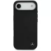 Mercedes kožené puzdro Leather Large Laurel Leave MagSafe pre iPhone Air čierne