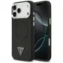 Guess puzdro Triangle Logo MagSafe pre Apple iPhone 17 Pro (čierne)