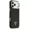 Guess puzdro Triangle Logo MagSafe pre Apple iPhone 17 Pro (čierne)
