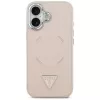 Guess puzdro Triangle Logo MagSafe pre iPhone 17 (ružové)