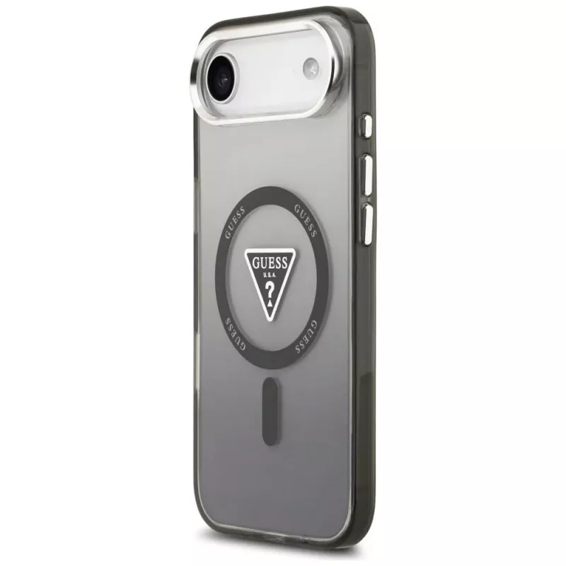 Guess puzdro IML Gradient Triangle Logo MagSafe pre iPhone Air čierne