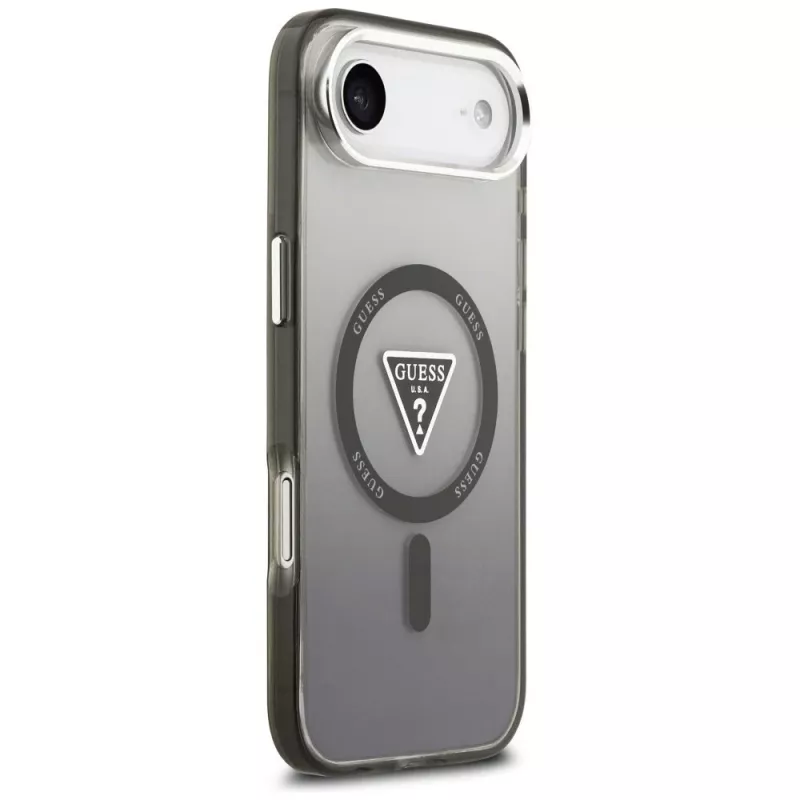 Guess puzdro IML Gradient Triangle Logo MagSafe pre iPhone Air čierne