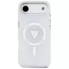 Guess puzdro IML Gradient Triangle Logo MagSafe pre iPhone Air transparentné