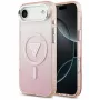 Guess puzdro IML Gradient Triangle Logo MagSafe pre iPhone Air ružové