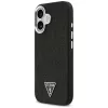 Guess puzdro Glitter Triangle Logo MagSafe pre iPhone 17 čierne