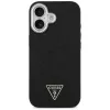 Guess puzdro Glitter Triangle Logo MagSafe pre iPhone 17 čierne