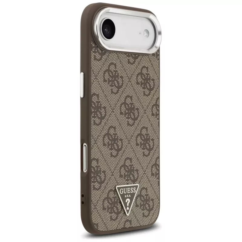 Guess puzdro 4G Triangle Logo MagSafe pre iPhone Air - hnedé