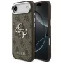 Guess GUHCP17MP4G4SMCW 4G Big 4G Classic Logo puzdro pre iPhone Air – hnedá / strieborná