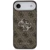 Guess GUHCP17MP4G4SMCW 4G Big 4G Classic Logo puzdro pre iPhone Air – hnedá / strieborná