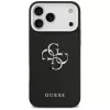 Guess Grained Big 4G Classic Logo puzdro pre iPhone 17 Pro Max - čierna