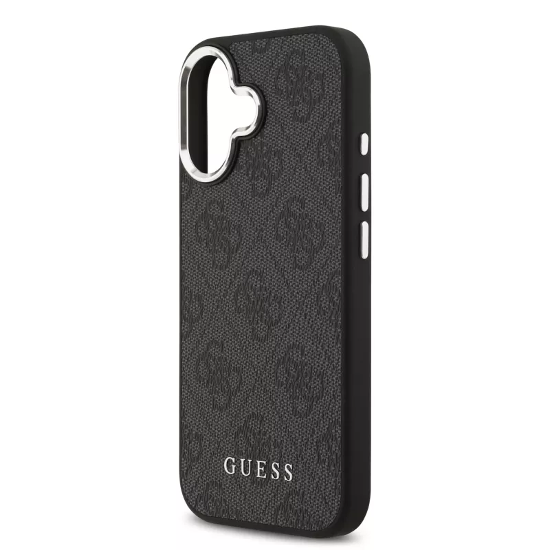 Guess 4G Classic Logo MagSafe puzdro pre iPhone 17 - čierna