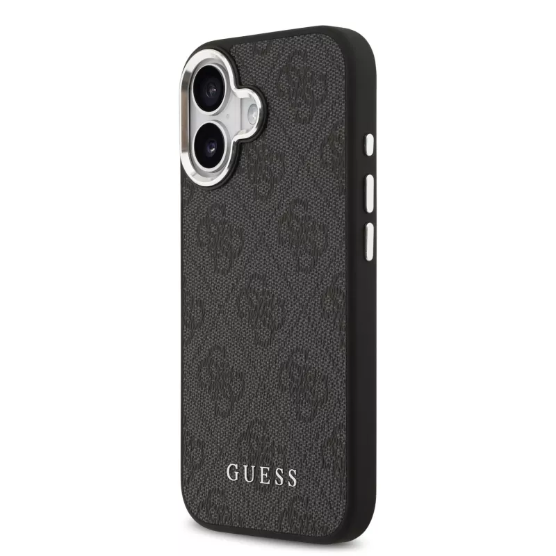 Guess 4G Classic Logo MagSafe puzdro pre iPhone 17 - čierna