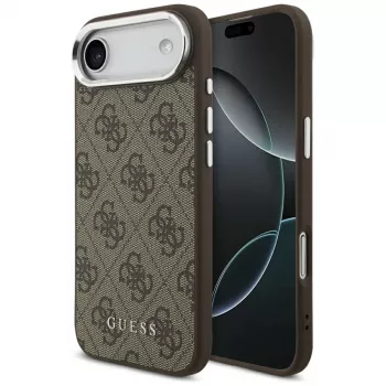 Guess 4G Classic Logo MagSafe puzdro pre iPhone Air (hnedá)