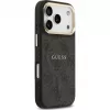 Guess 4G PU Classic Logo MagSafe zadné puzdro pre Apple iPhone 17 Pro čierna