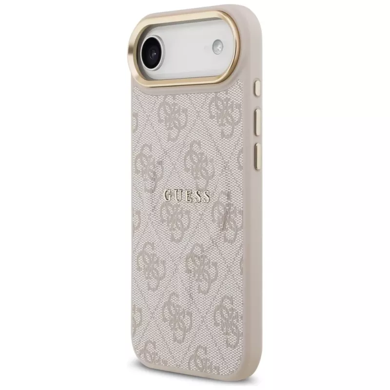 Guess 4G PU Classic Logo MagSafe puzdro pre iPhone Air ružová