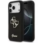Guess Silicone Big 4G Script puzdro pre iPhone 17 Pro čierna