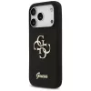 Guess Silicone Big 4G Script puzdro pre iPhone 17 Pro čierna