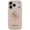 Guess Silicone Big 4G Script zadný kryt pre Apple iPhone 17 Pro - ružová