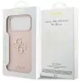 Guess Silicone Big 4G Script puzdro pre Apple iPhone 17 Pro Max - ružová