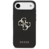 Guess Grained Big 4G & Classic Logo puzdro pre iPhone Air, čierna