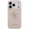 Guess Grained Big 4G & Classic Logo puzdro pre iPhone 17 Pro ružová