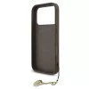 Guess 4G Charms Collection MagSafe puzdro pre iPhone 17 Pro (hnedá)