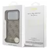 Guess 4G Charms Collection MagSafe puzdro pre iPhone 17 Pro (hnedá)