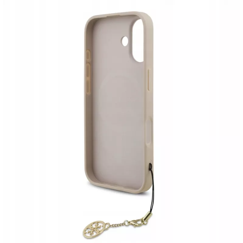 Guess 4G Charms Collection MagSafe puzdro pre iPhone 17 (ružová)