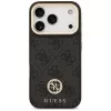 Guess 4G Strass Logo puzdro MagSafe pre iPhone 17 Pro (čierna)