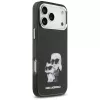 Karl Lagerfeld IML Aquarelle Karl & Choupette & Logo puzdro MagSafe pre iPhone 17 Pro (čierna)