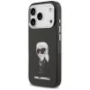 Karl Lagerfeld IML Aquarelle Karl & Logo puzdro MagSafe pre iPhone 17 Pro (čierna)